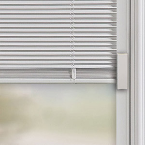 Clear Glass with Blinds | Bayer Built Woodworks